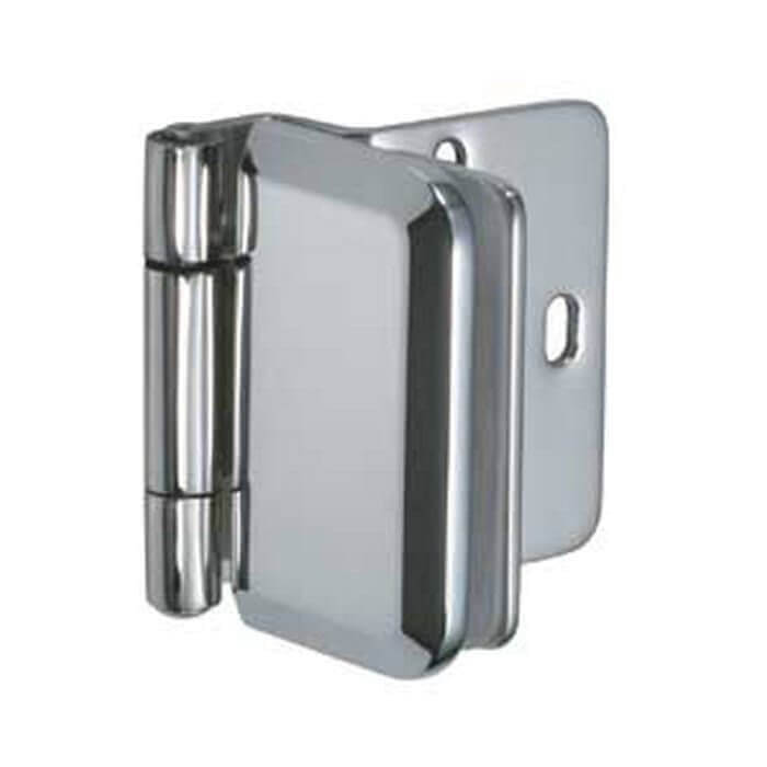 058-3752 - Stainless Steel Overlay Glass Door Hinge