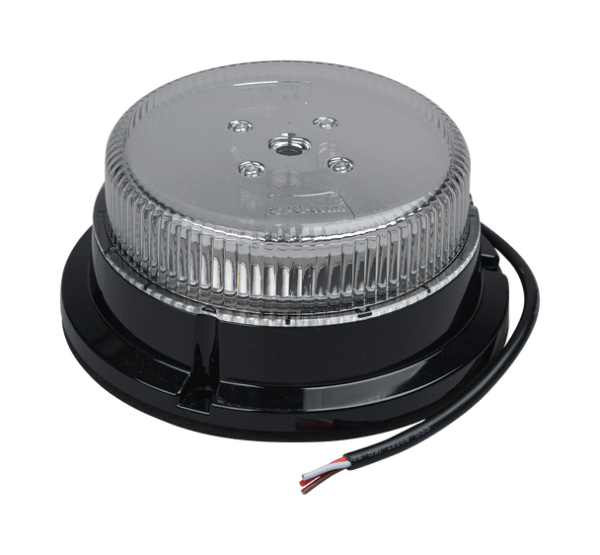 100BC0003-A, Opti-Luxx Low Profile Clear LED Strobe Beacon