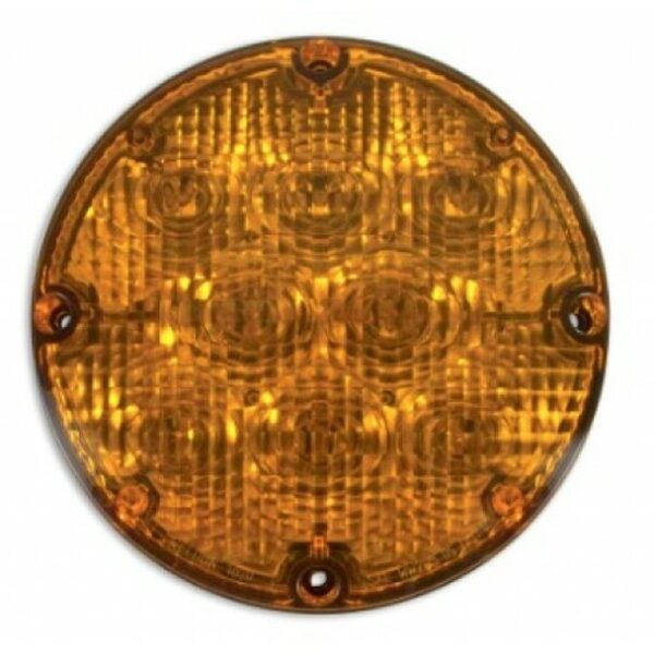 2-1020-9230, Weldon LED 7" Round Warning Light (Amber)