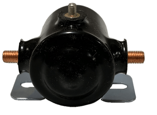 24106-07, Cole Hersee Grounded Continuous Duty Solenoid 3 Post (Rubber Coated) - International