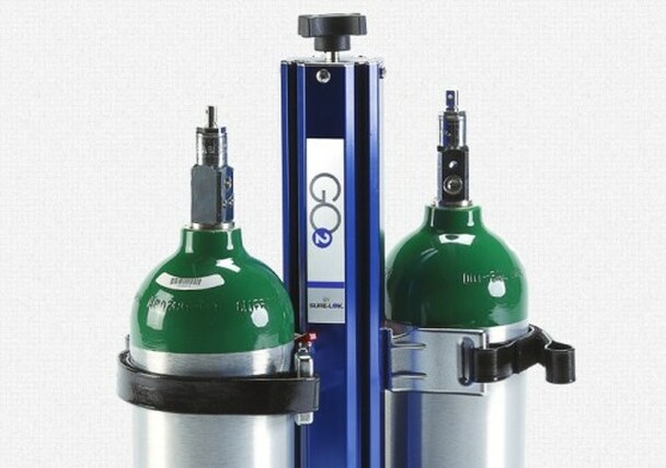 FE201122-2, Sure-Lok GO2 Twin Oxygen Tank Holder