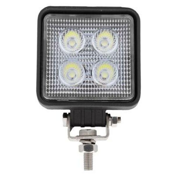 MWL-45, Maxxima Mini Square 4 LED Work Light - 750 Lumens 12/24VDC