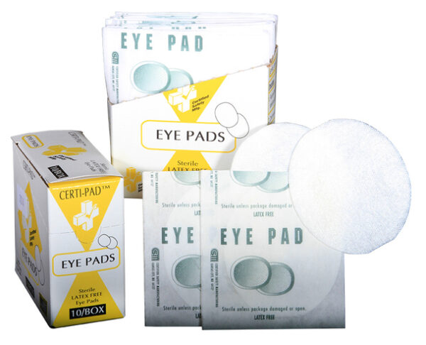 R231115, Certified Safety Eye Pads - 10 pack