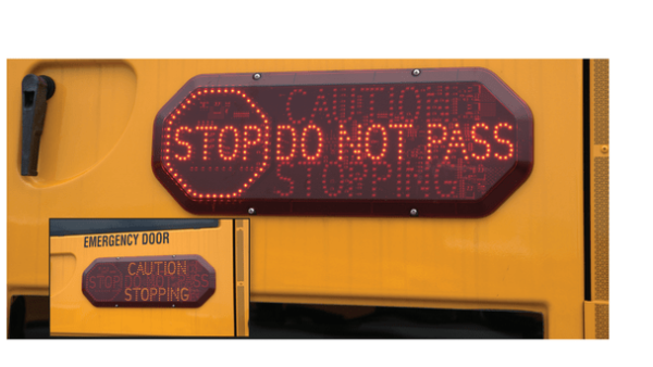 T7500-110-100, SMI Driver Alert Sign with Spec Connector