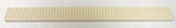 3" X 37", Profusion  White Nosing