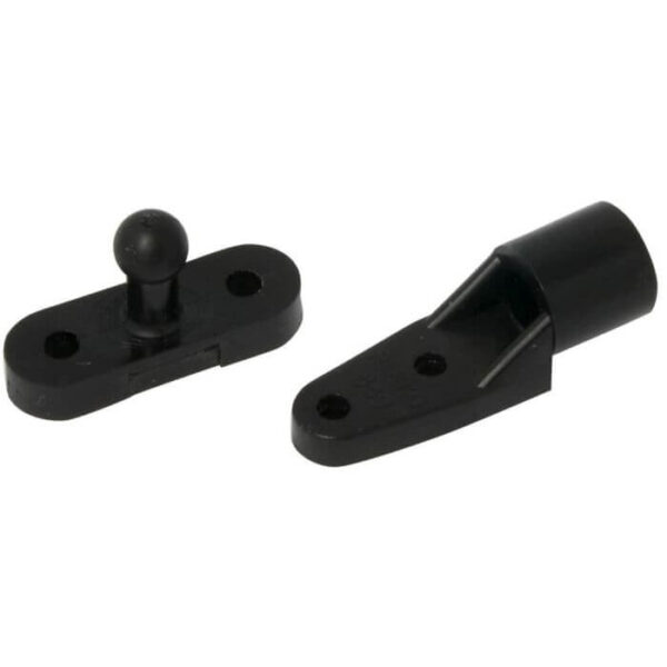 064-3050 - Black Plastic Door Catch