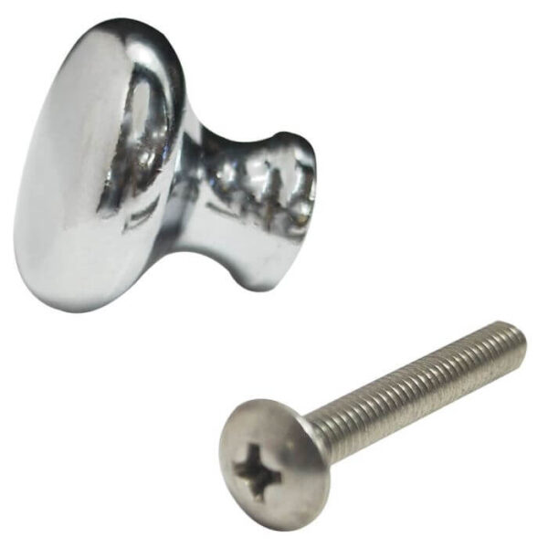 100-3096 - Chrome Door Knob