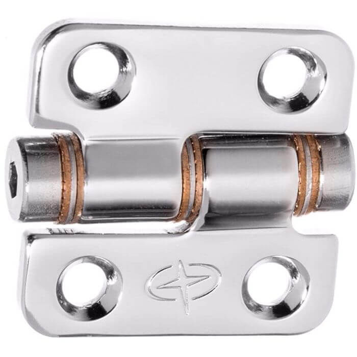 058-6048 - Stainless Steel Swaged Mounting Friction Hinge 1.61" x 1.5"