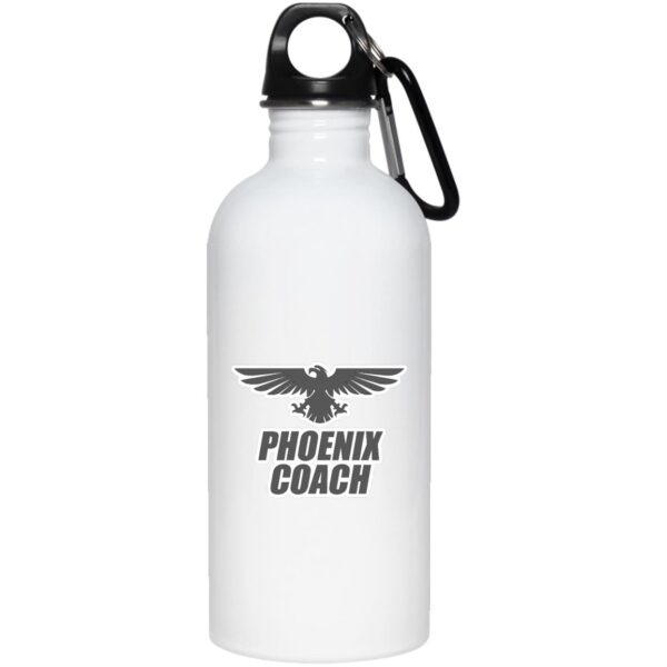 Phoenix Coach Logo - Grey 23663 20 oz. Stainless Steel Water Bottle