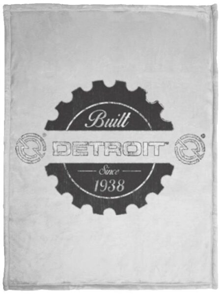 Built Detroit VPS Cozy Plush Fleece Blanket - 30x40