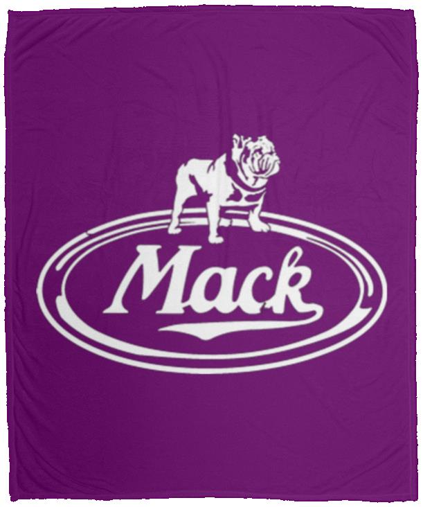 Mack Emblem VPM Cozy Plush Fleece Blanket - 50x60 - Image 8