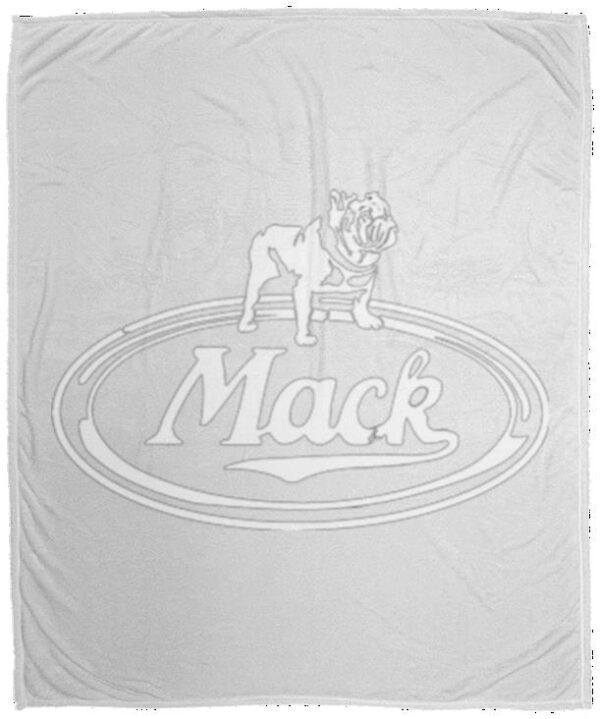 Mack Emblem VPM Cozy Plush Fleece Blanket - 50x60