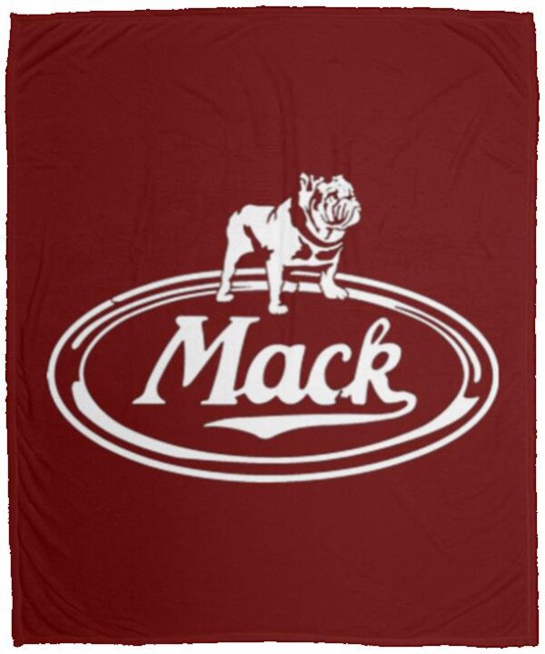 Mack Emblem VPM Cozy Plush Fleece Blanket - 50x60 - Image 6