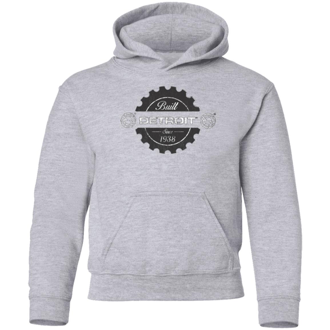 Built Detroit G185B Youth Pullover Hoodie