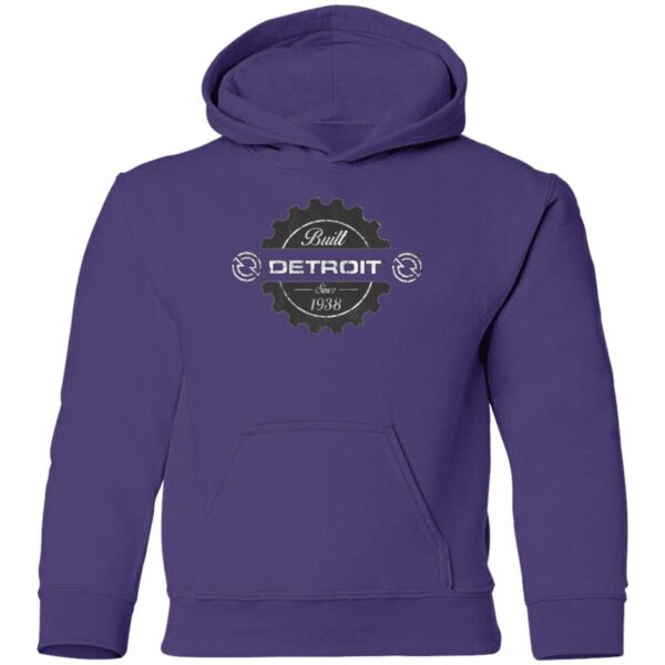 Built Detroit G185B Youth Pullover Hoodie - Image 9