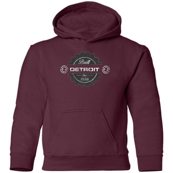Built Detroit G185B Youth Pullover Hoodie - Image 12
