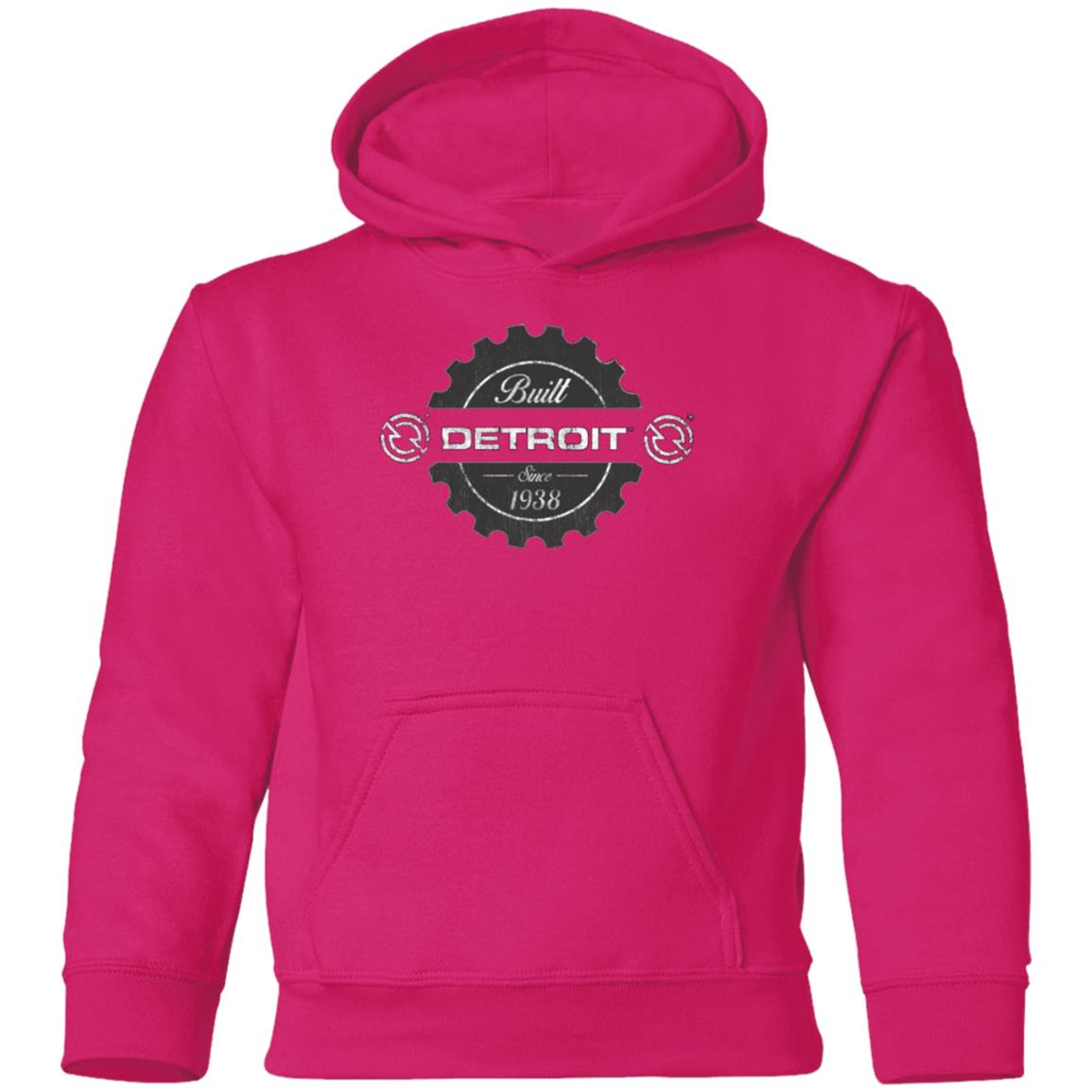 Built Detroit G185B Youth Pullover Hoodie - Image 14