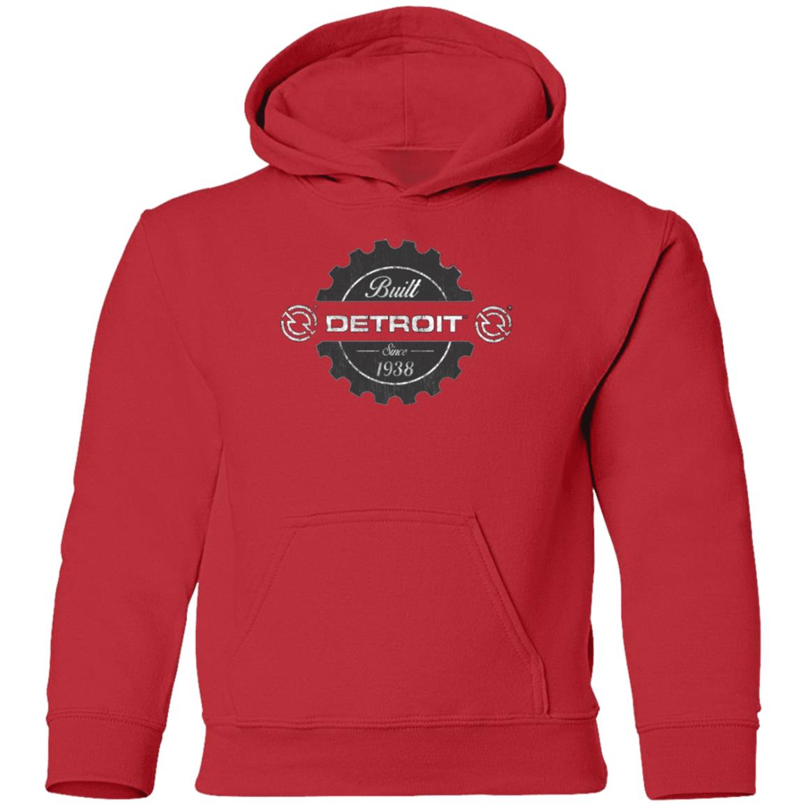 Built Detroit G185B Youth Pullover Hoodie - Image 5
