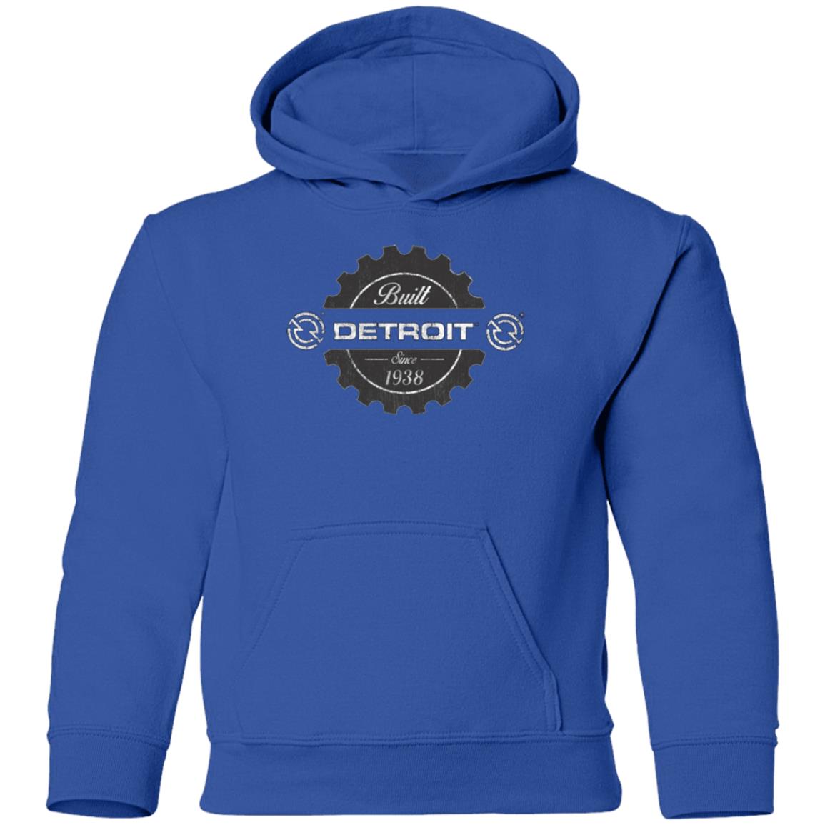 Built Detroit G185B Youth Pullover Hoodie - Image 8