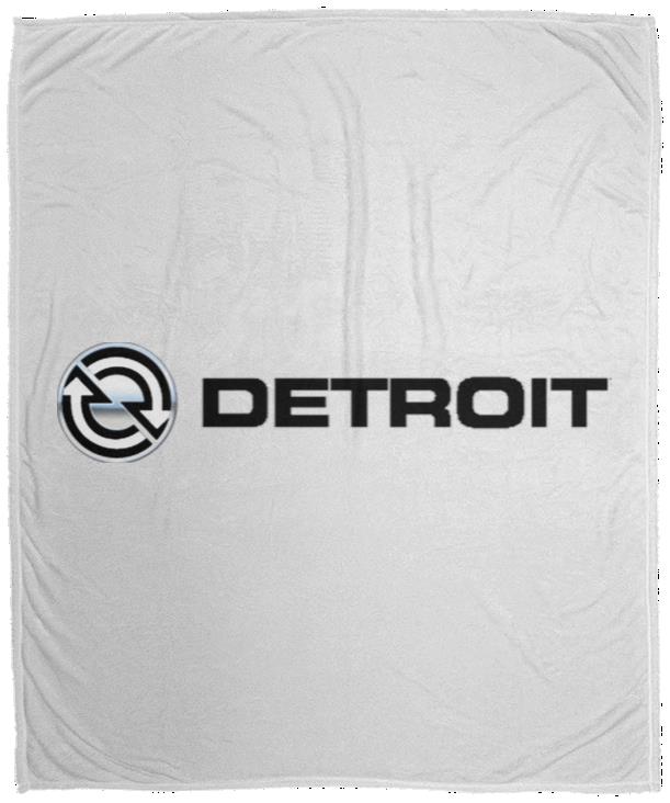 Detroit Diesel Logo VPM Cozy Plush Fleece Blanket - 50x60
