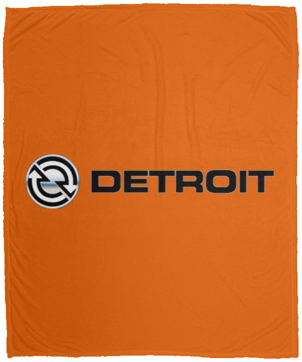Detroit Diesel Logo VPM Cozy Plush Fleece Blanket - 50x60 - Image 3