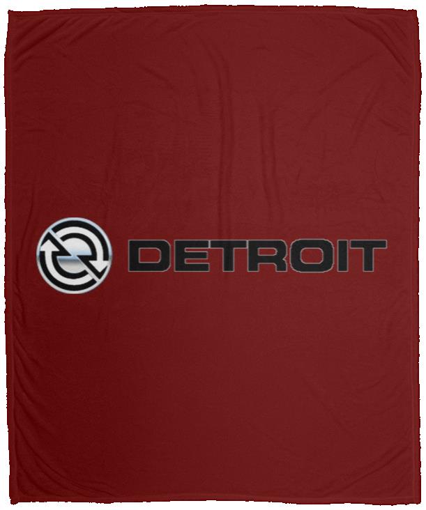 Detroit Diesel Logo VPM Cozy Plush Fleece Blanket - 50x60 - Image 6