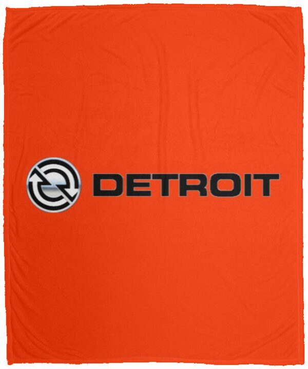 Detroit Diesel Logo VPM Cozy Plush Fleece Blanket - 50x60 - Image 7
