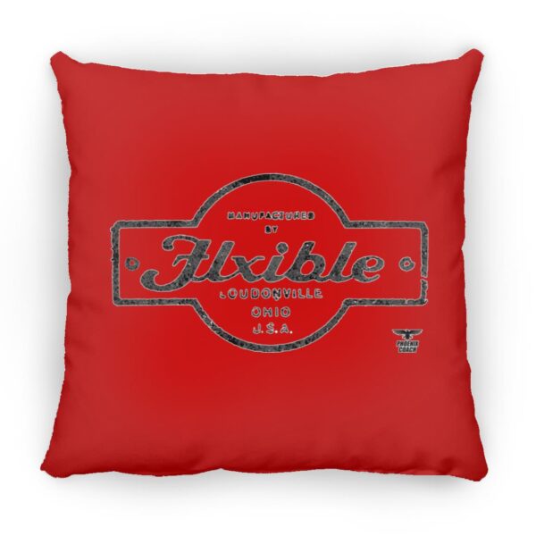 Distressed Flxible Emblem ZP16 Medium Square Pillow - Image 11