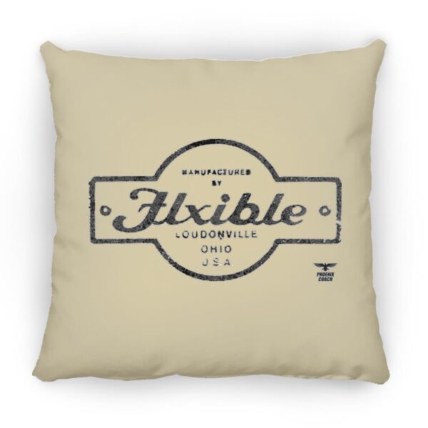 Distressed Flxible Emblem ZP16 Medium Square Pillow - Image 13