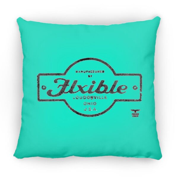 Distressed Flxible Emblem ZP16 Medium Square Pillow - Image 14