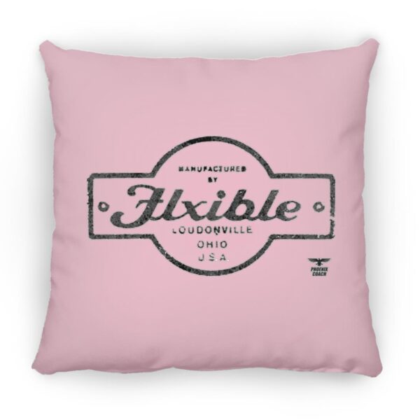 Distressed Flxible Emblem ZP16 Medium Square Pillow - Image 9