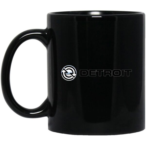 Detroit Diesel Logo BM11OZ 11 oz. Black Mug