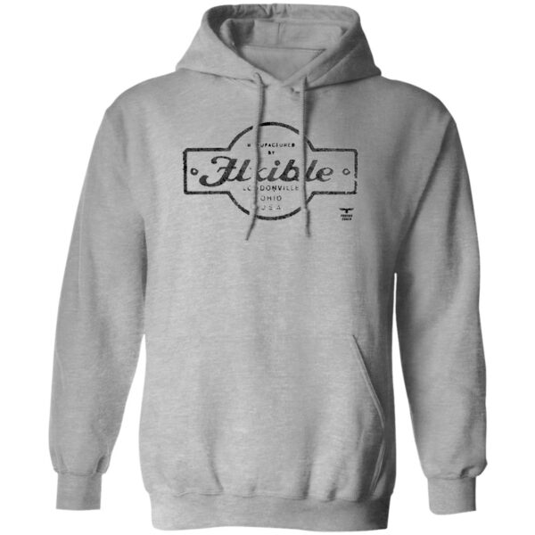 Distressed Flxible Emblem G185 Pullover Hoodie