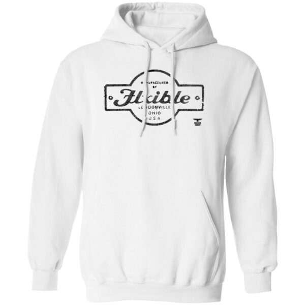 Distressed Flxible Emblem G185 Pullover Hoodie - Image 2