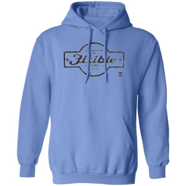 Distressed Flxible Emblem G185 Pullover Hoodie - Image 5