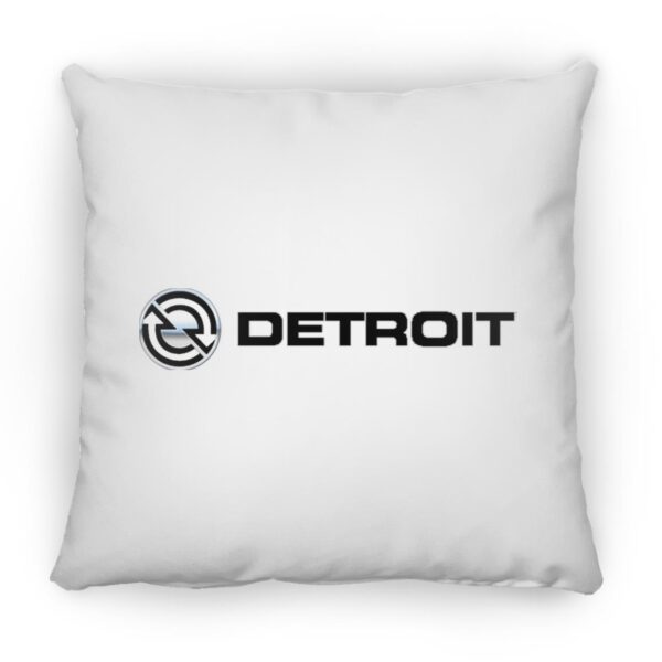Detroit Diesel Logo ZP18 Large Square Pillow