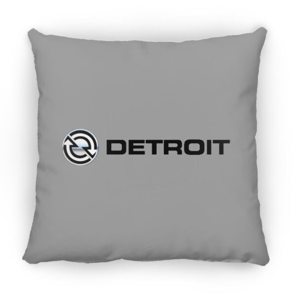 Detroit Diesel Logo ZP18 Large Square Pillow - Image 5