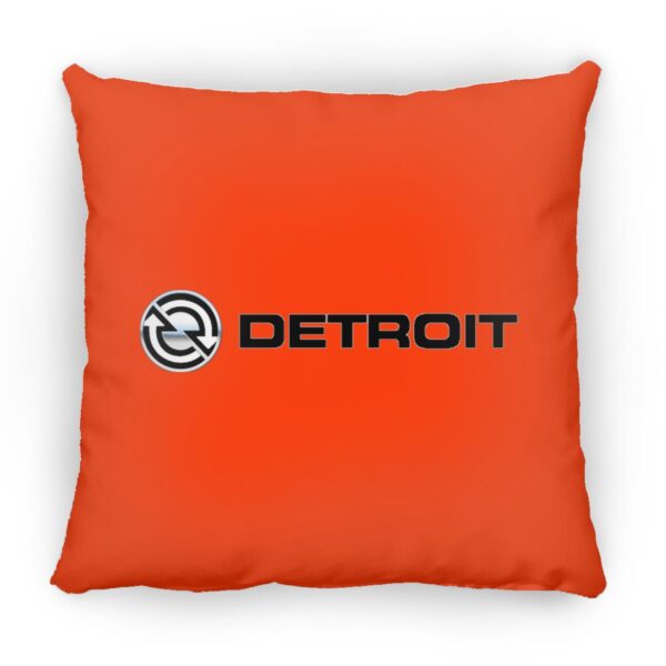 Detroit Diesel Logo ZP18 Large Square Pillow - Image 8