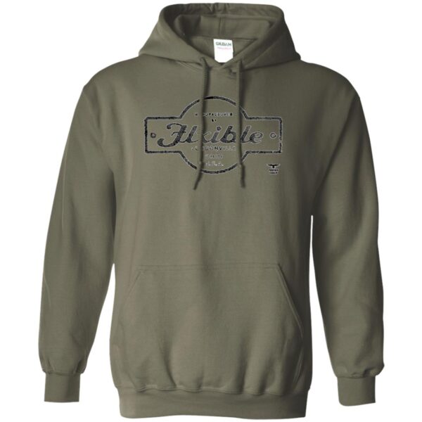 Distressed Flxible Emblem G185 Pullover Hoodie - Image 7