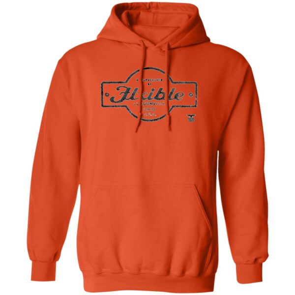 Distressed Flxible Emblem G185 Pullover Hoodie - Image 8