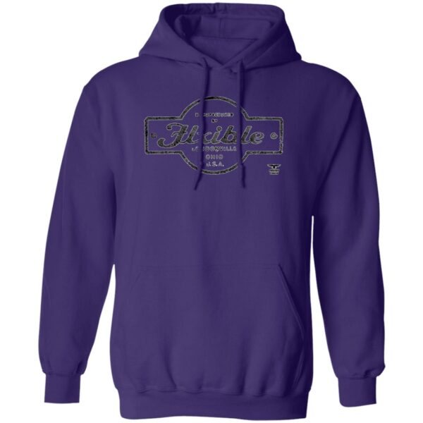 Distressed Flxible Emblem G185 Pullover Hoodie - Image 9