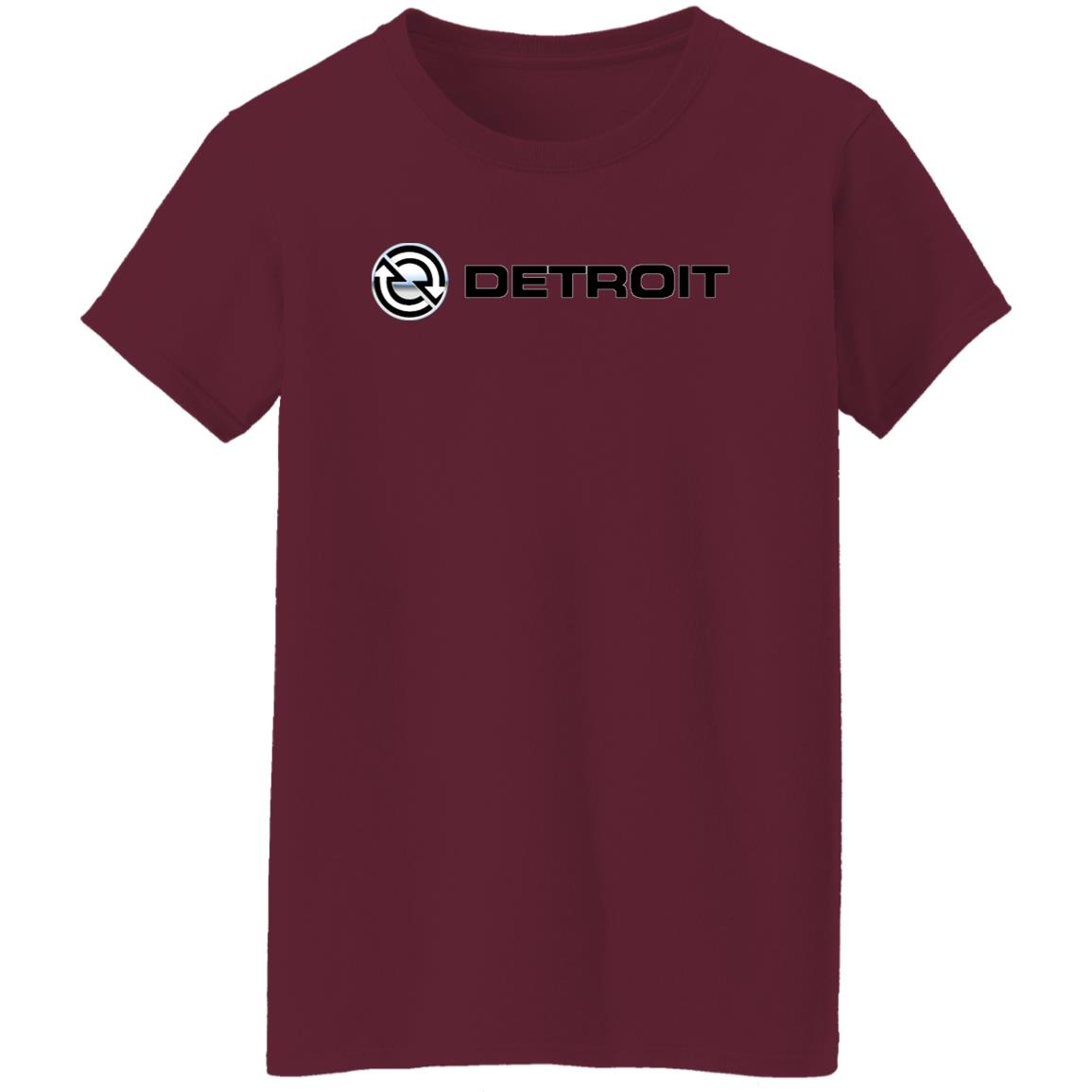 Detroit Diesel Logo G500L Ladies' 5.3 oz. T-Shirt - Image 7