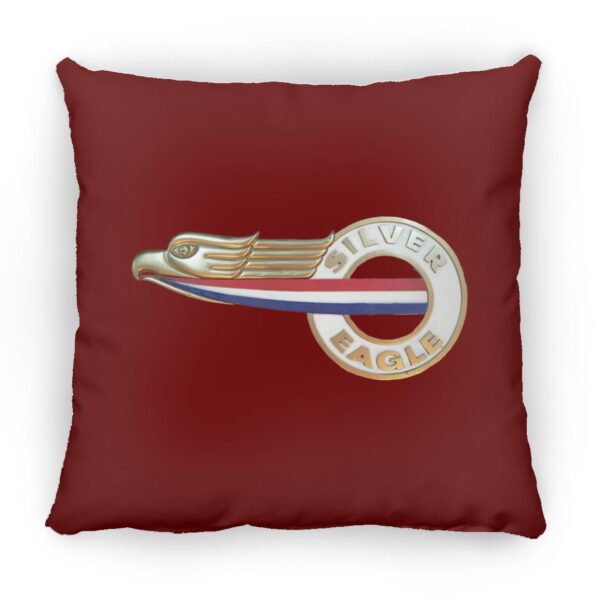 Driver Side Eagle Emblem ZP18 Large Square Pillow - Image 6
