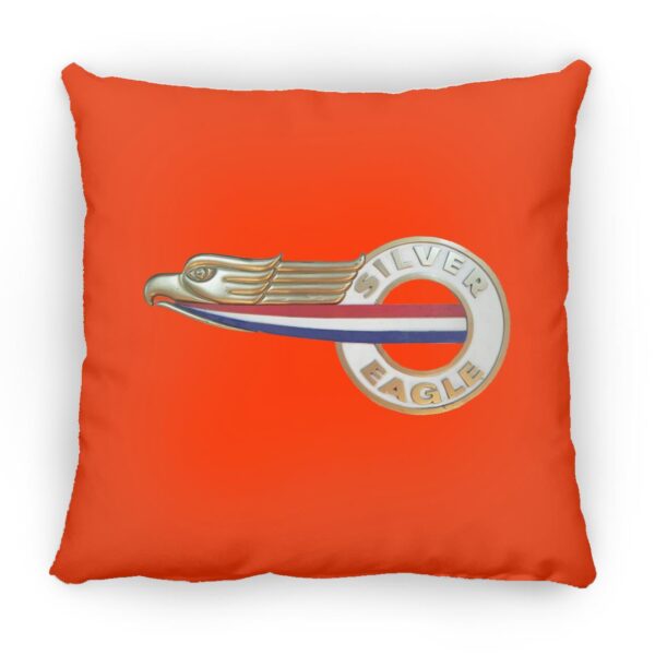 Driver Side Eagle Emblem ZP18 Large Square Pillow - Image 8