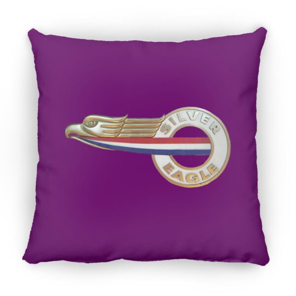 Driver Side Eagle Emblem ZP18 Large Square Pillow - Image 9