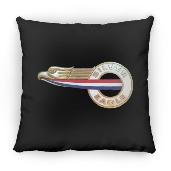 Driver Side Eagle Emblem ZP18 Large Square Pillow - Image 2