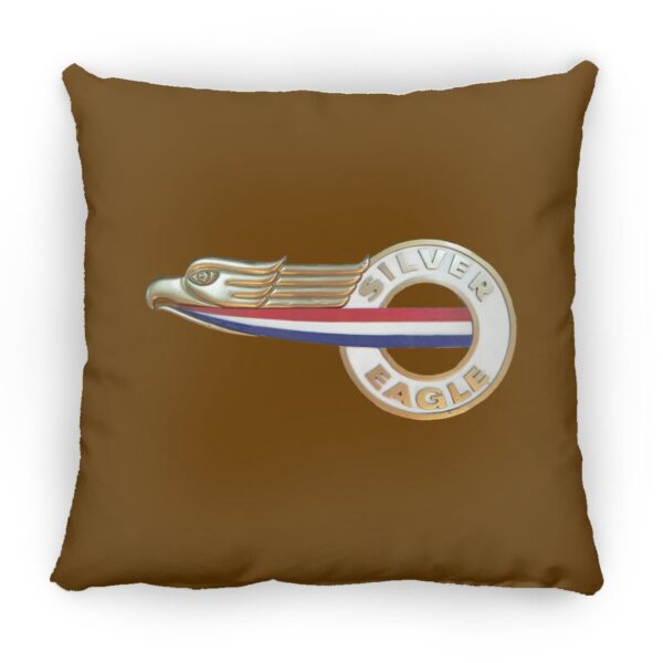 Driver Side Eagle Emblem ZP18 Large Square Pillow - Image 3