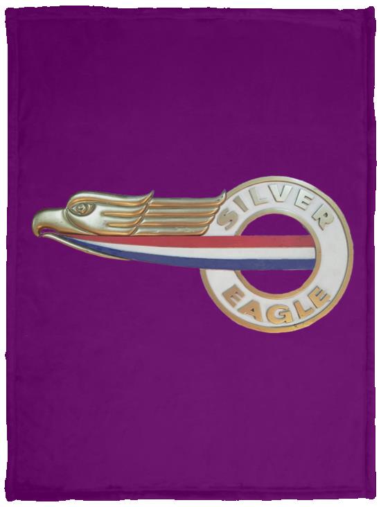 Driver Side Eagle Emblem VPS Cozy Plush Fleece Blanket - 30x40 - Image 6