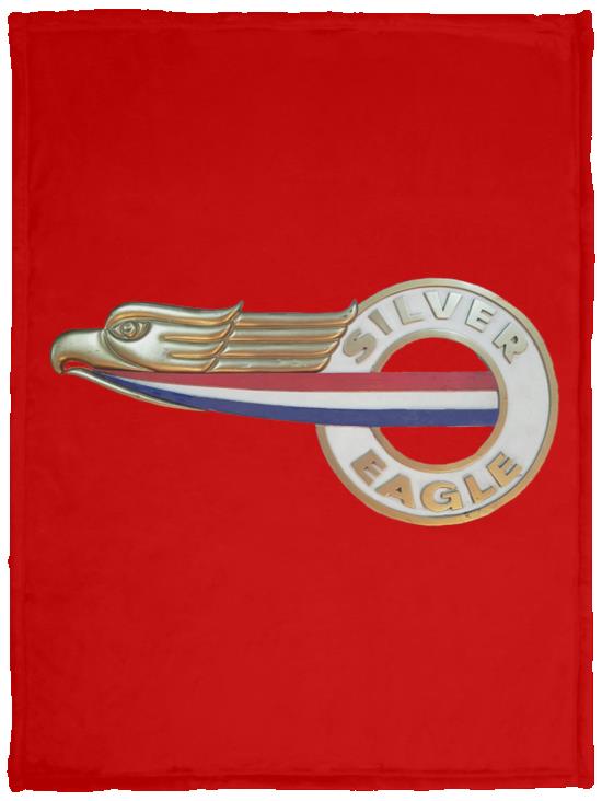 Driver Side Eagle Emblem VPS Cozy Plush Fleece Blanket - 30x40 - Image 7