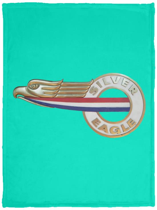 Driver Side Eagle Emblem VPS Cozy Plush Fleece Blanket - 30x40 - Image 9